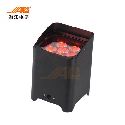6 ADET RGBWAUV 6 1 Kablosuz LED Par Kutular Pil IRC Par Işık