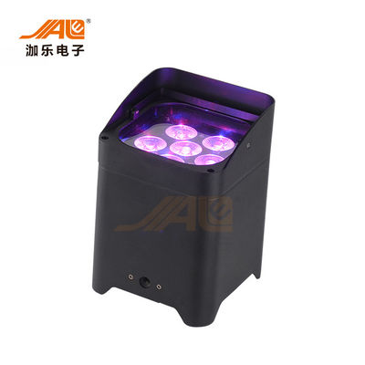 6 ADET RGBWAUV 6 1 Kablosuz LED Par Kutular Pil IRC Par Işık
