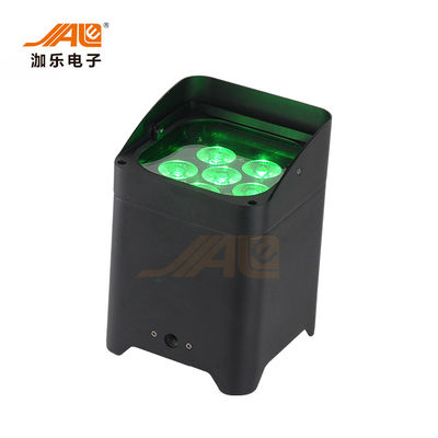 6 ADET RGBWAUV 6 1 Kablosuz LED Par Kutular Pil IRC Par Işık