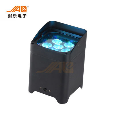 6 ADET RGBWAUV 6 1 Kablosuz LED Par Kutular Pil IRC Par Işık