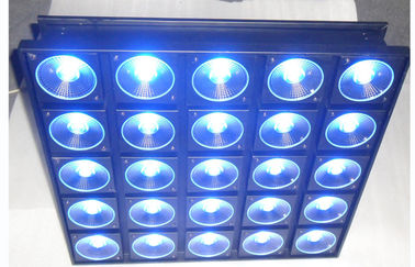 Yüksek Lümenli DJ Sahne Işıkları 25&#39;li RGB 3&#39;ü 1 Panelli LED Matrix Aydınlatma