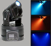 Profesyonel Işın Hareketli Baş Işığı Profesyonel RGB Renk Karıştırma ile 15W Disco Aydınlatma Mini Spot LED