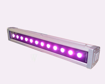 IP65 Su geçirmez 12 x 8w RGBW LED Duvar Yıkama Dış Sahne Işık DMX512 3Ch / 6CH