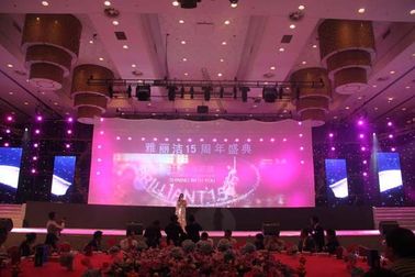 RGB 6 x 3m LED Yıldızlı Bez Perde, Sahne Alanı Arka Planı için Arka Plan Aşaması Yıldızlı Işık Perdeleri