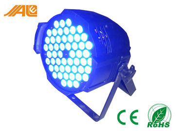 Yüksek Lümen 54PCS 3W LED Par Can Işıkları Par 64 Aydınlatma Çok Renkli DJ Sahne Işık 162W DMX 512 Kontrol CE ve RoHS Lambası