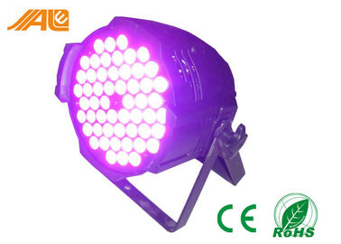 Yüksek Lümen 54PCS 3W LED Par Can Işıkları Par 64 Aydınlatma Çok Renkli DJ Sahne Işık 162W DMX 512 Kontrol CE ve RoHS Lambası