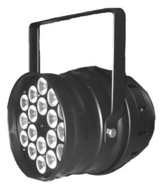 Kapalı 18 x 3w / 9w RGB 3in1 LED Par Can Işıkları Led Par 64 DMX Sahne lambası Disco için