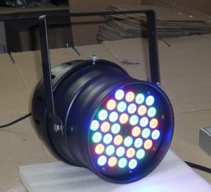108W RGB Sahne Aydınlatma LED Par Can Işığı Par 64 Parlatma Alüminyum Alaşımlı Kutu