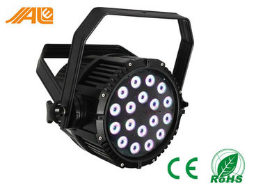 Kapalı / Açık Sahne LED Par Can Lights için Top 1IP65 18 x 15w RGBWA UV 6in1 Su geçirmez Led Par Işık
