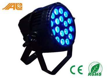 Kapalı / Açık Sahne LED Par Can Lights için Top 1IP65 18 x 15w RGBWA UV 6in1 Su geçirmez Led Par Işık
