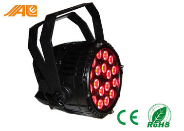 Kapalı / Açık Sahne LED Par Can Lights için Top 1IP65 18 x 15w RGBWA UV 6in1 Su geçirmez Led Par Işık