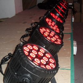 Enerji Tasarruflu Dış Mekan LED Par Light 18 x 10w RGBWA Profesyonel Sahne Aydınlatması