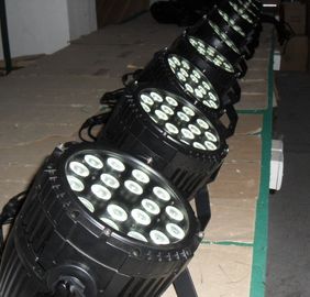 Enerji Tasarruflu Dış Mekan LED Par Light 18 x 10w RGBWA Profesyonel Sahne Aydınlatması
