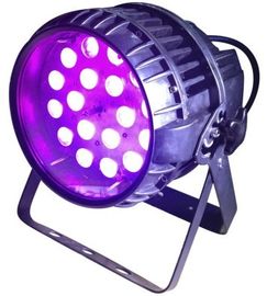 Renkli 18 x 10w Rgbw 4&#39;ü 1 Açık LED Par Lambalı Zum ile Kırmızı Yeşil Mavi Beyaz Aydınlatma