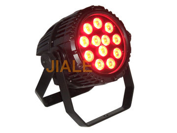 12 x 10w RGBWA 5 inç 1 Suya Dayanıklı Dış Mekan LED Par Işıkları Alüminyum Alaşımlı Malzemeli