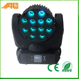 12 x 10w Rbbw 4in1 DJ Sahne Taşınır Kafa Yıkama Led Yüksek Parlaklık