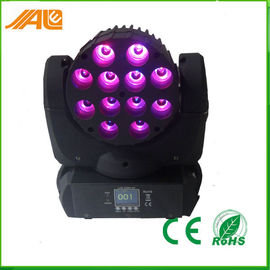12 x 10w Rbbw 4in1 DJ Sahne Taşınır Kafa Yıkama Led Yüksek Parlaklık