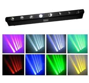 8 Göz 10w Rgbw 4in1 Led Kiriş Hareketli Baş Işığı / Disco Işık Veya Sahne Şovu İçin