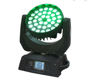 Yakınlaştırma 36 x 10w Rbb / Rgbwa Led Par 64 Sahne Işıkları Uv 6in1 Işın Efektleri