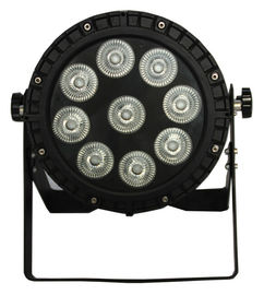 Ip65 9pcs 10w Rgbw 4in1 Açık Su Geçirmez Par Can 64 Altı Rainbow Etkisi ile