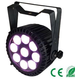 IP65 Outdoor Par Can 9pcs 10w Rgbw 4in1 / 5in1 DMX disco dj sahne aydınlatma Dekorasyon
