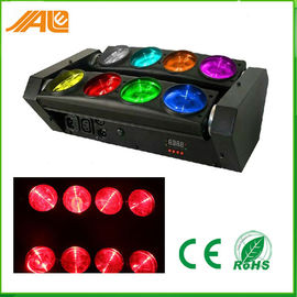DMX512 RGBW 4in1 8 Gözler Spider Işın LED Başkanı Işık / Döner Sahne Işık Hareketli