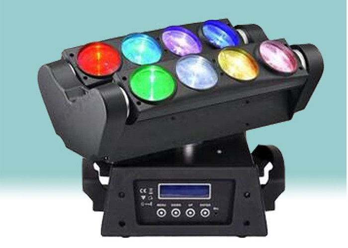 8 Eyes 10w Rgbw 4 In 1 LED Moving Head Light 14/18/42ch Dmx 512