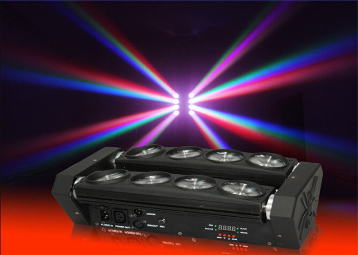10 Watt 8 adet Örümcek Hareketli Baş Led Işık / Hareketli Örümcek / Işın Hareketli Baş Işığı