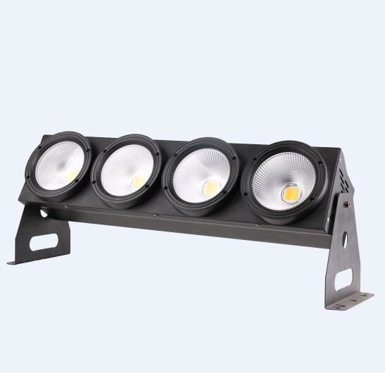 400w 4 Eyes Cob Led Dmx Blinder White Color Spot Light For DJ Stage Lighting