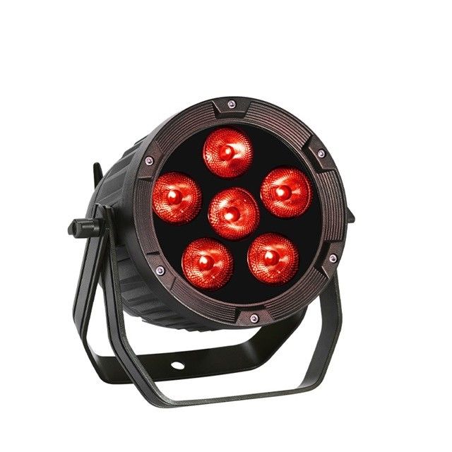 6pcs LED Par Batarya Işık LCD Ekran Su geçirmez Batarya IRC Par Işık Uzaktan Kumanda