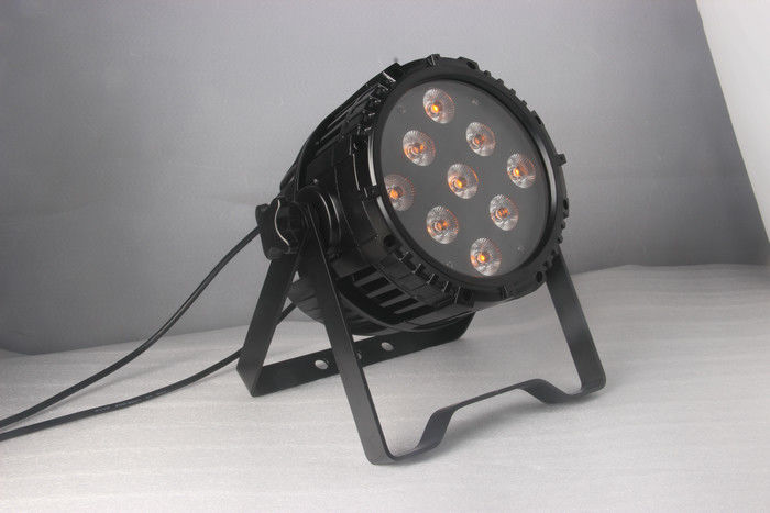 Yüksek Parlaklık Disco LED Par 64 Sahne Işıkları / Dmx Renkli LED Işıkları Değiştirme