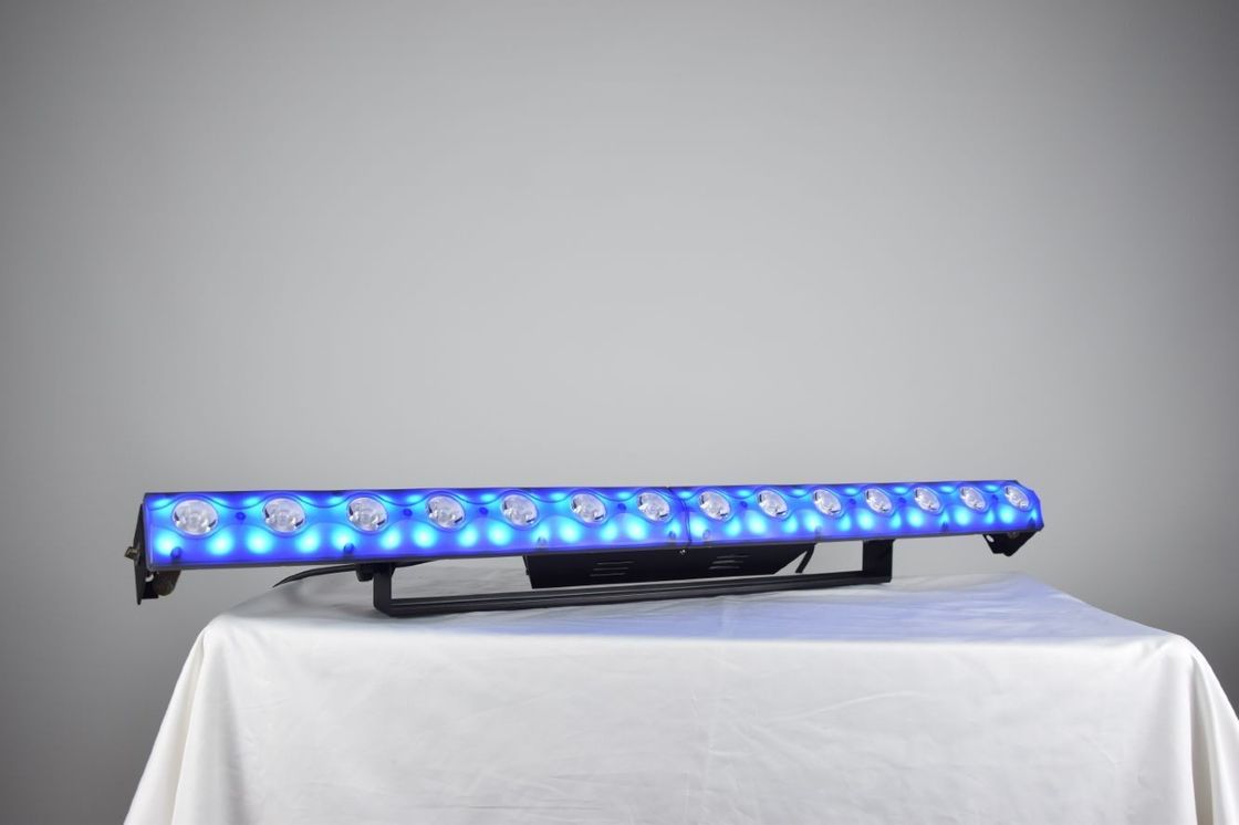 14 * 3 W RGB LED Duvar Yıkayıcı Düğün Arka Plan Işık Spot Işık Hattı Kontur Işık