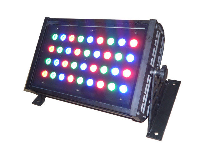 DMX Kontrol Cihazı ile 36 * 3w Tam Renkli Suya Dayanıklı RGB Duvar Duvarı Yıkama Makinesi