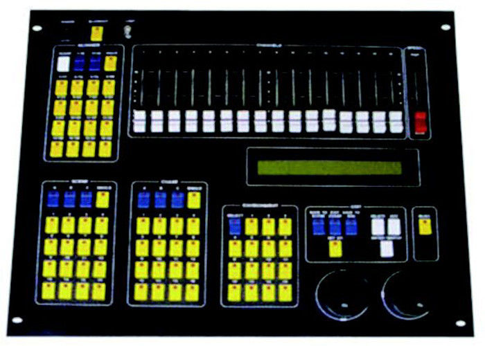 DMX 512 Profesyonel Sahne DMX Aydınlatma Kontrol Cihazı Yüksek Güç Sahne Konsolu