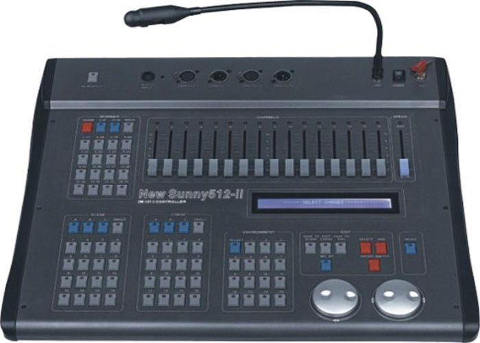 2048 DMX Kontrol Kanalları DJ Ses ve Aydınlatma Kontrol Sistemi için DMX Aydınlatma Kontrol Cihazı