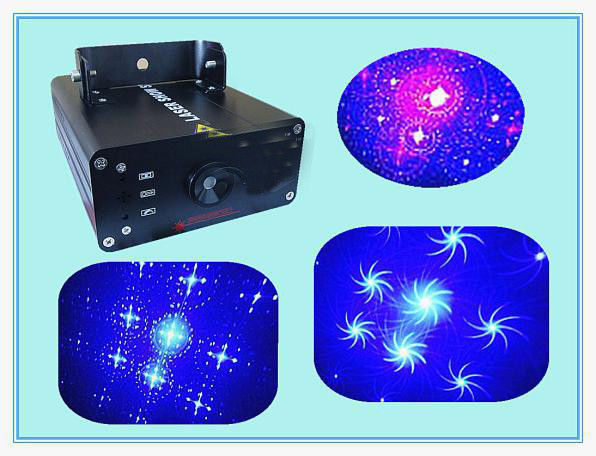 Mini Mavi ve Kırmızı Disco Lazer Aşama Işığı, Dış Aydınlatma için DJ Lazer Işığı Yüksek Güç