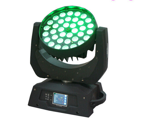 Yakınlaştırma 36 x 10w Rbb / Rgbwa Led Par 64 Sahne Işıkları Uv 6in1 Işın Efektleri