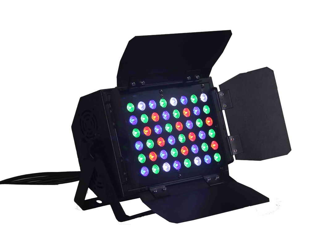 Led Par Cans Stage LED Lighting / Dmx Indoor Square Dj Stage Lights